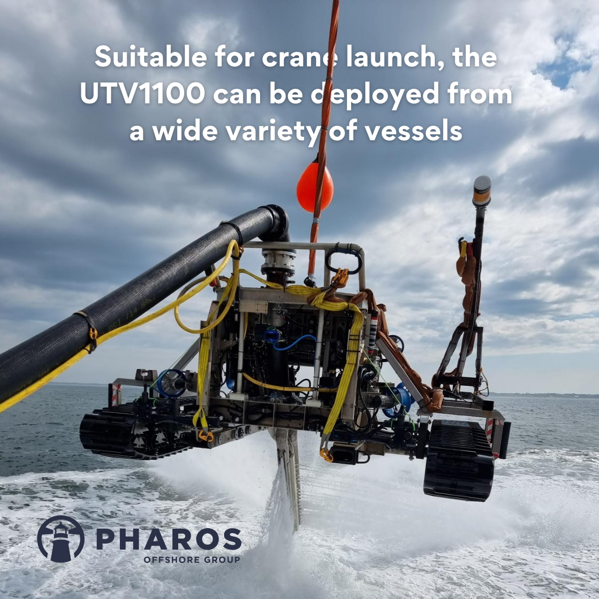 Pharos’ Surface-fed Jet-trencher Rebranded to UTV-1100 - PHAROS offshore